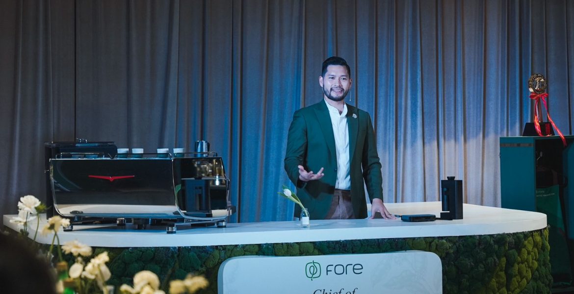 Mikael Jasin, Chief of Coffee Innovation Fore Coffee