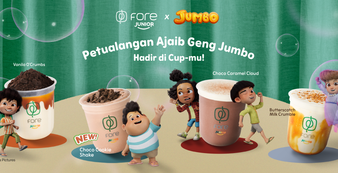 Kolaborasi Fore Junior dan Jumbo